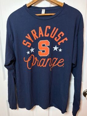 Syracuse University Orange long sleeve adult t-shirt size L